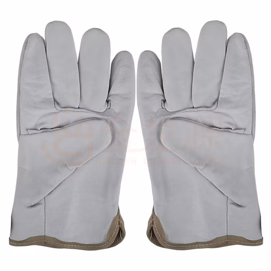 Защитные кожаные рабочие перчатки из воловьей кожи с подогревом для водителя